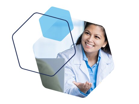 Image of a doctor smiling