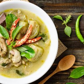 Green Chicken & Vegetable Curry