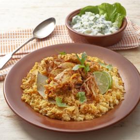 Chicken briyani with cauliflower rice